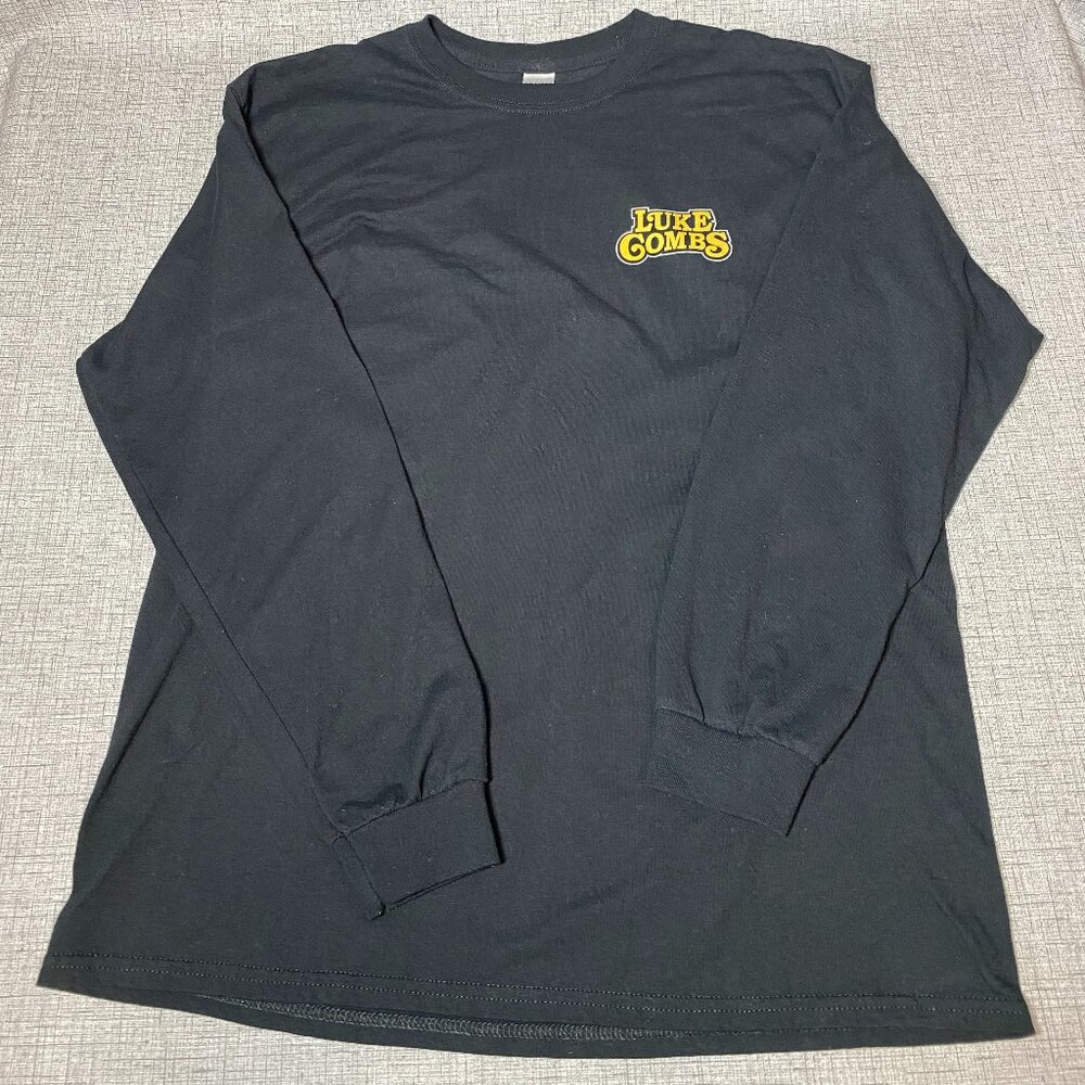 Real Luke Combs band tee Large